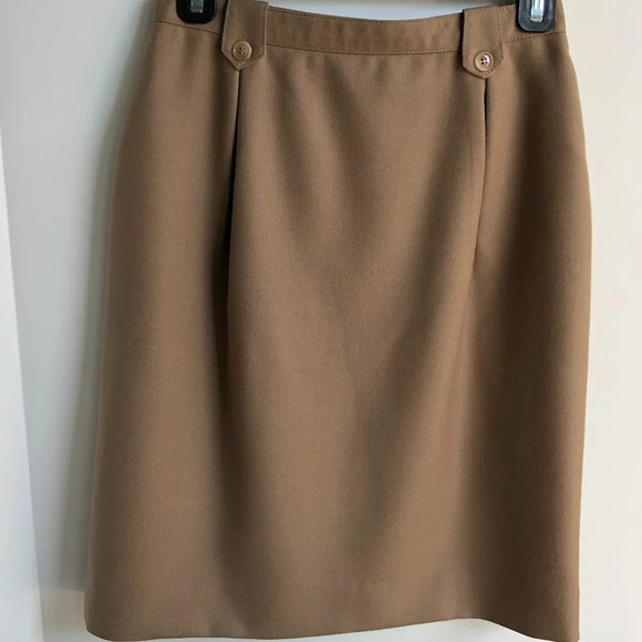 VANUTI Toronto Vtg Lined Skirt Camel Size XS/S - Picture 10 of 10